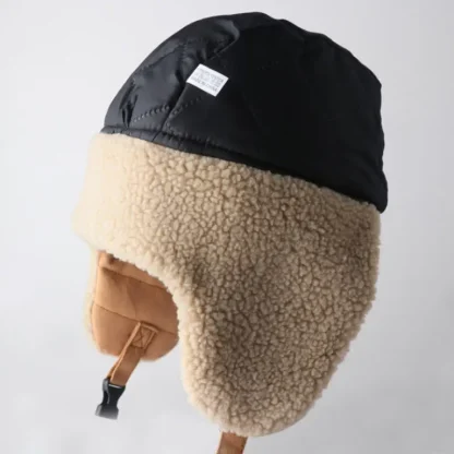 Ear Flap Aviator Hat with Goggles - Image 4