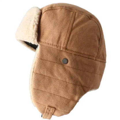 Ear Flap Aviator Hat with Goggles - Image 11