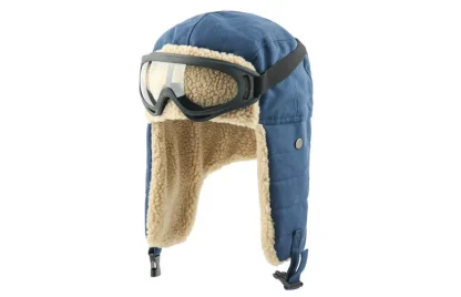 Ear Flap Aviator Hat with Goggles - Image 14