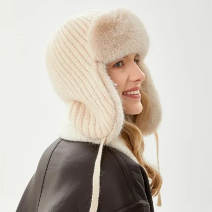 Cozy Ushanka with Fluffy Ear Flaps - Image 5