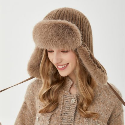 Cozy Ushanka with Fluffy Ear Flaps - Image 7