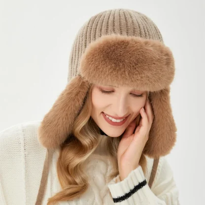 Cozy Ushanka with Fluffy Ear Flaps - Image 6