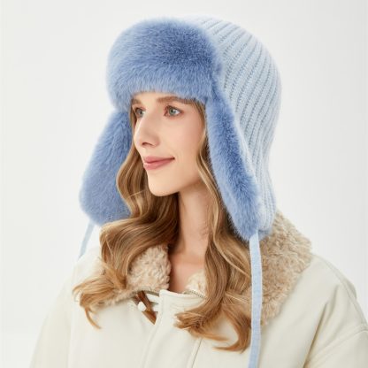 Cozy Ushanka with Fluffy Ear Flaps - Image 10