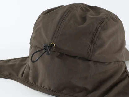 Aviator Hat with Brim and Ear Flaps - Image 4
