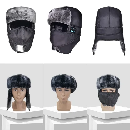 Windproof and Waterproof Ushanka with Bluetooth - Image 2