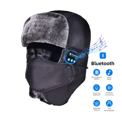 Windproof and Waterproof Ushanka with Bluetooth - Image 3