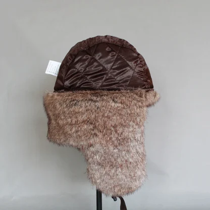 Tribal Pattern Thick Cozy Aviator Hat - Image 6