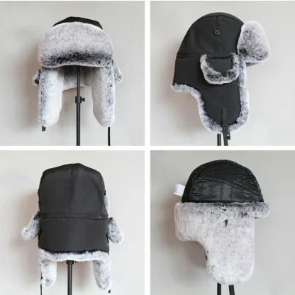 Thermal Buckled Ushanka with Faux Fur - Image 6