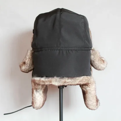 Thermal Buckled Ushanka with Faux Fur - Image 4