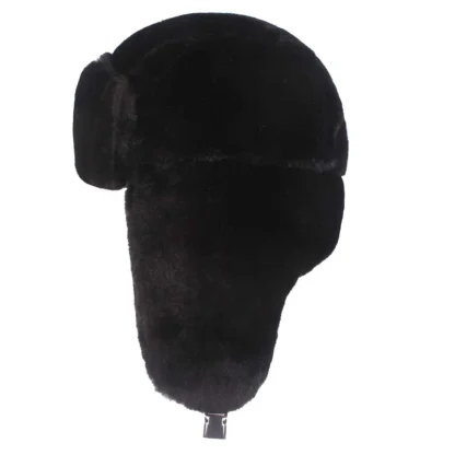 Casual Fluffy Trapper Hat with Buckle - Image 7