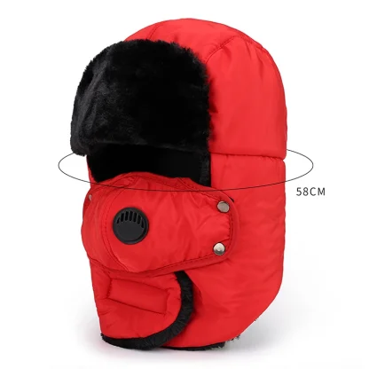 Full Covered Ushanka with Fleece Lined - Image 15