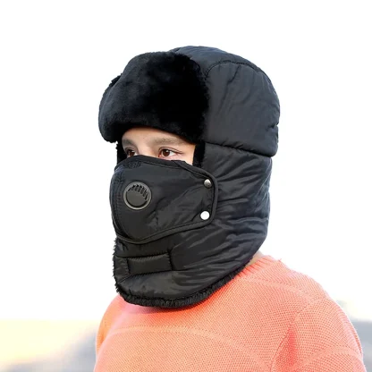 Full Covered Ushanka with Fleece Lined - Image 5