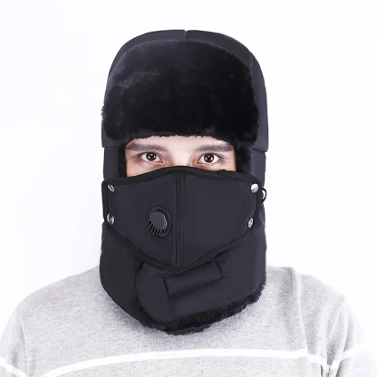 Full Covered Ushanka with Fleece Lined - Image 2
