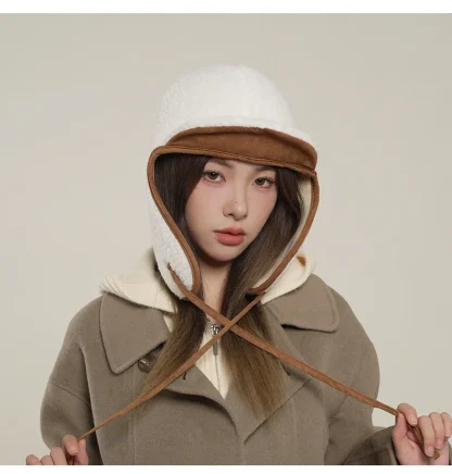 Versatile Thermal Trapper Hat with Brim - Image 3