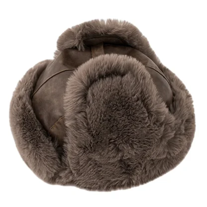 Thicken Warm Faux Fur Trapper Hat - Image 13