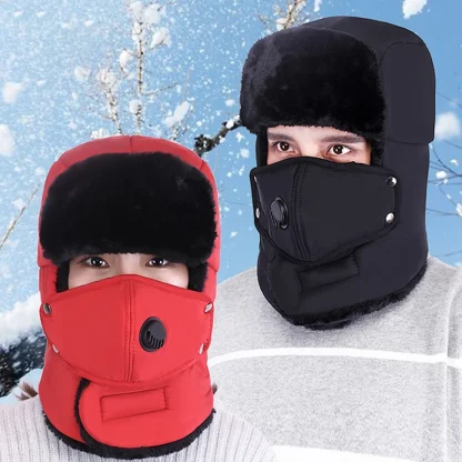 Full Covered Ushanka with Fleece Lined - Image 13