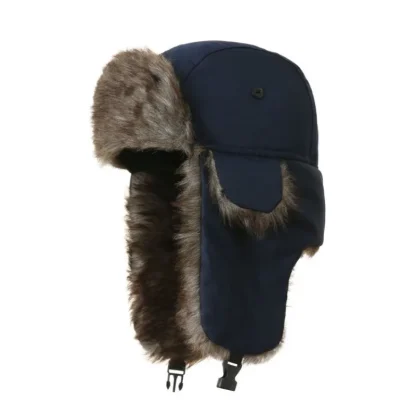 Waterproof Aviator Hat Plain Design - Image 3