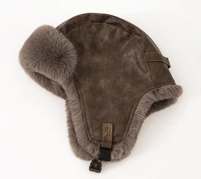 Thicken Warm Faux Fur Trapper Hat - Image 14