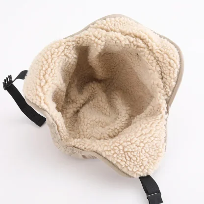 Reversible Aviator Hat with Brim - Image 8