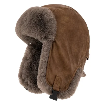 Thicken Warm Faux Fur Trapper Hat - Image 6