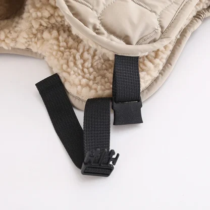 Reversible Aviator Hat with Brim - Image 9