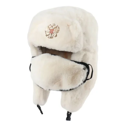 Soft and Warm Full Covered Face Aviator Hat - Image 5