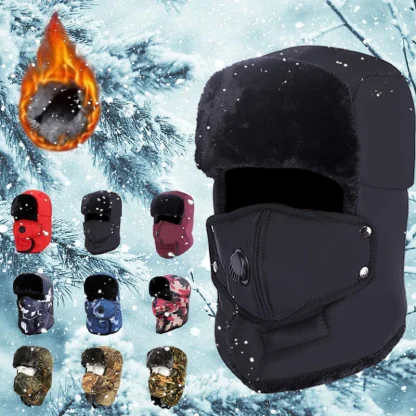 Full Covered Ushanka with Fleece Lined - Image 14