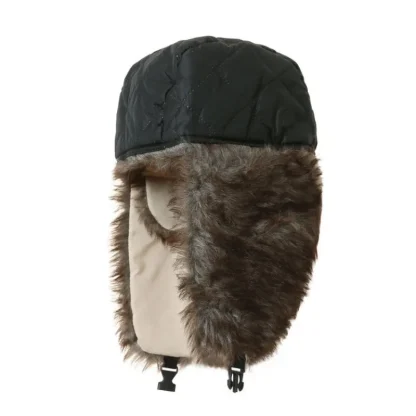 Waterproof Aviator Hat Plain Design - Image 4