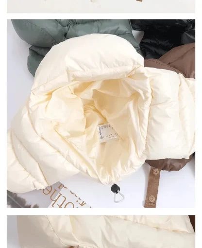 Fleece Lined Trapper Hat with Quilted Design - Image 2