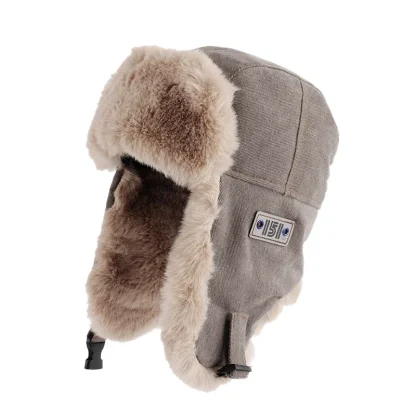 Adjustable Aviator Hat with Cozy Fleece
