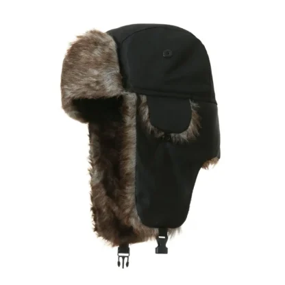 Waterproof Aviator Hat Plain Design - Image 2