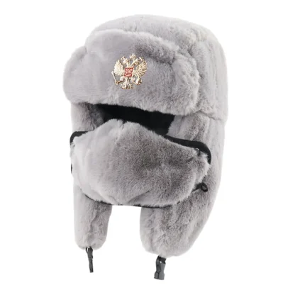 Soft and Warm Full Covered Face Aviator Hat - Image 2